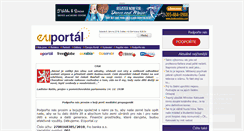 Desktop Screenshot of euportal.cz