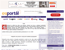 Tablet Screenshot of euportal.cz